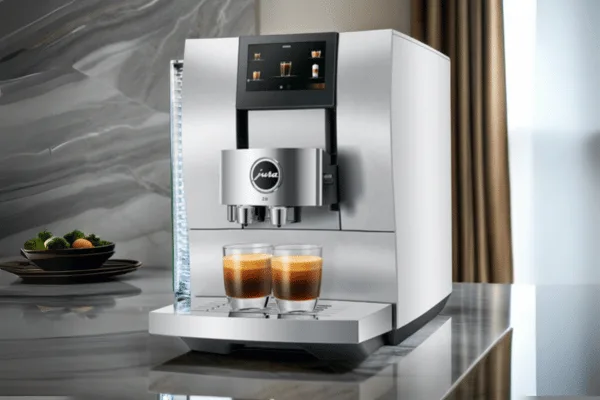 The Jura's Z10 cool milk foam feature allows you to make ice